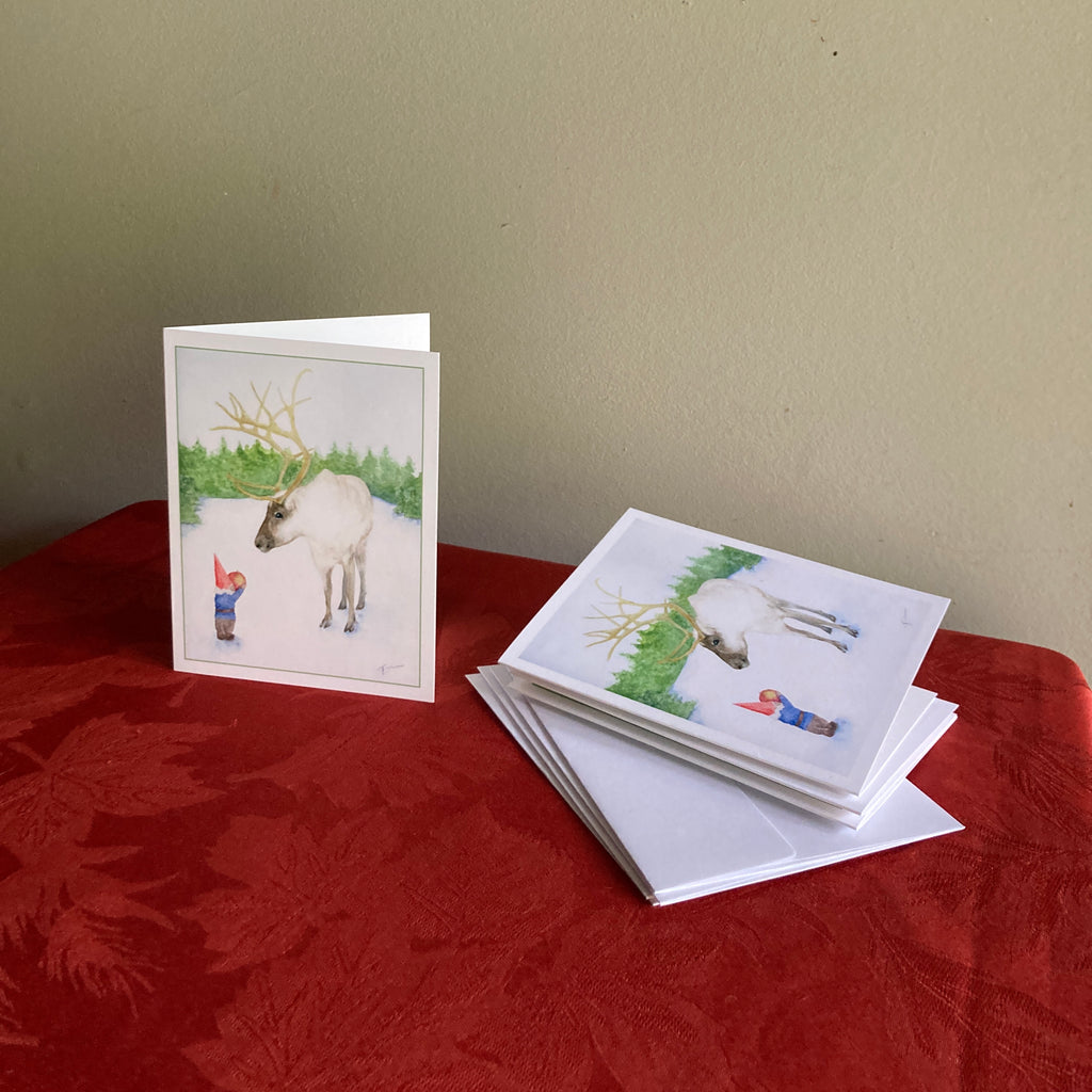 "Gift" Holiday Cards 4-pack